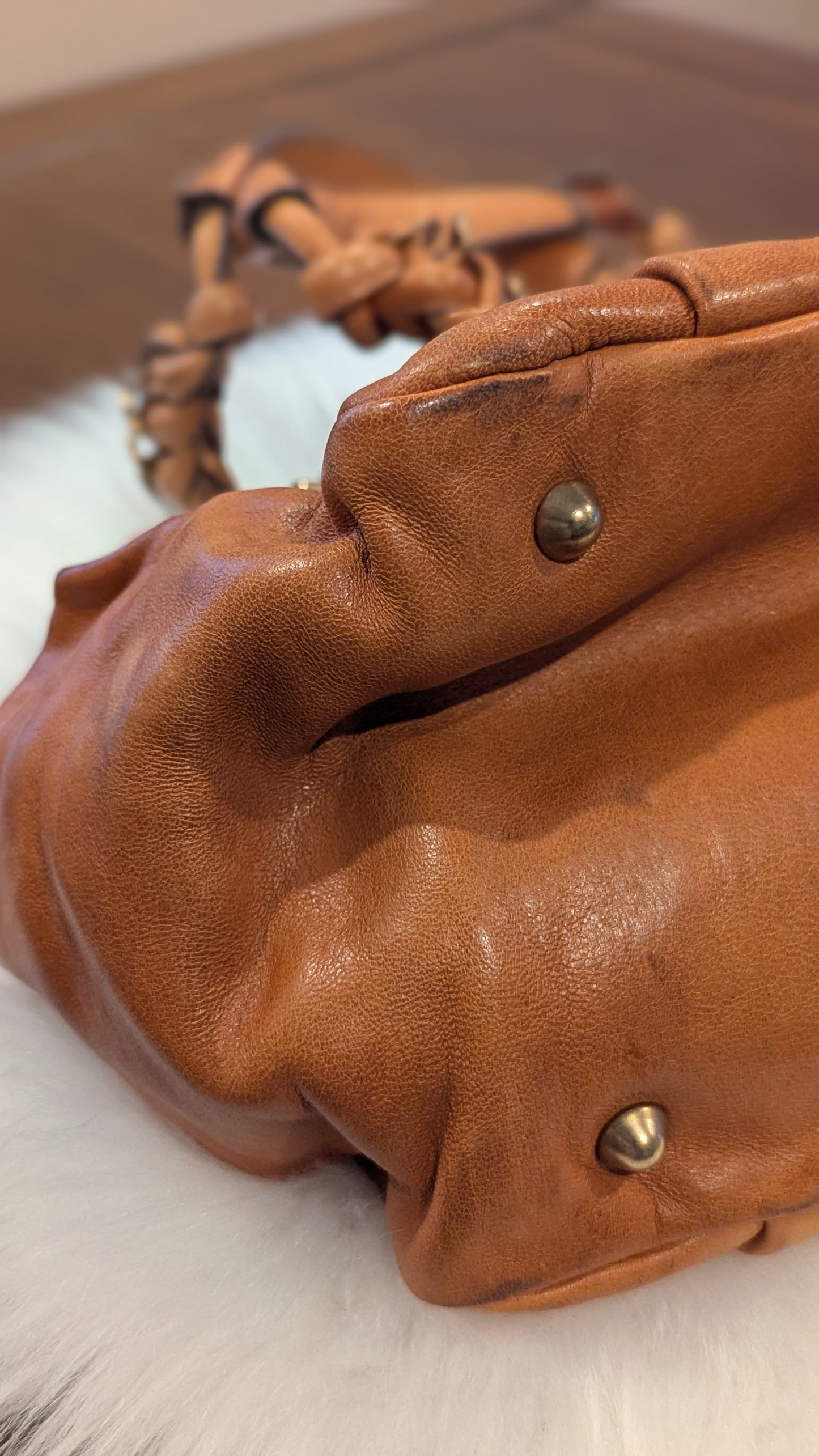 Pre-Owned Chloe Vintage Leather Shoulder Bag