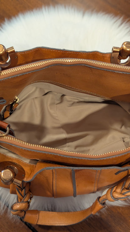 Pre-Owned Chloe Vintage Leather Shoulder Bag