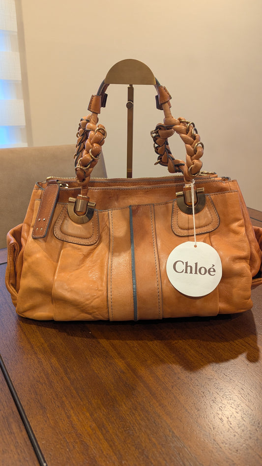 Pre-Owned Chloe Vintage Leather Shoulder Bag