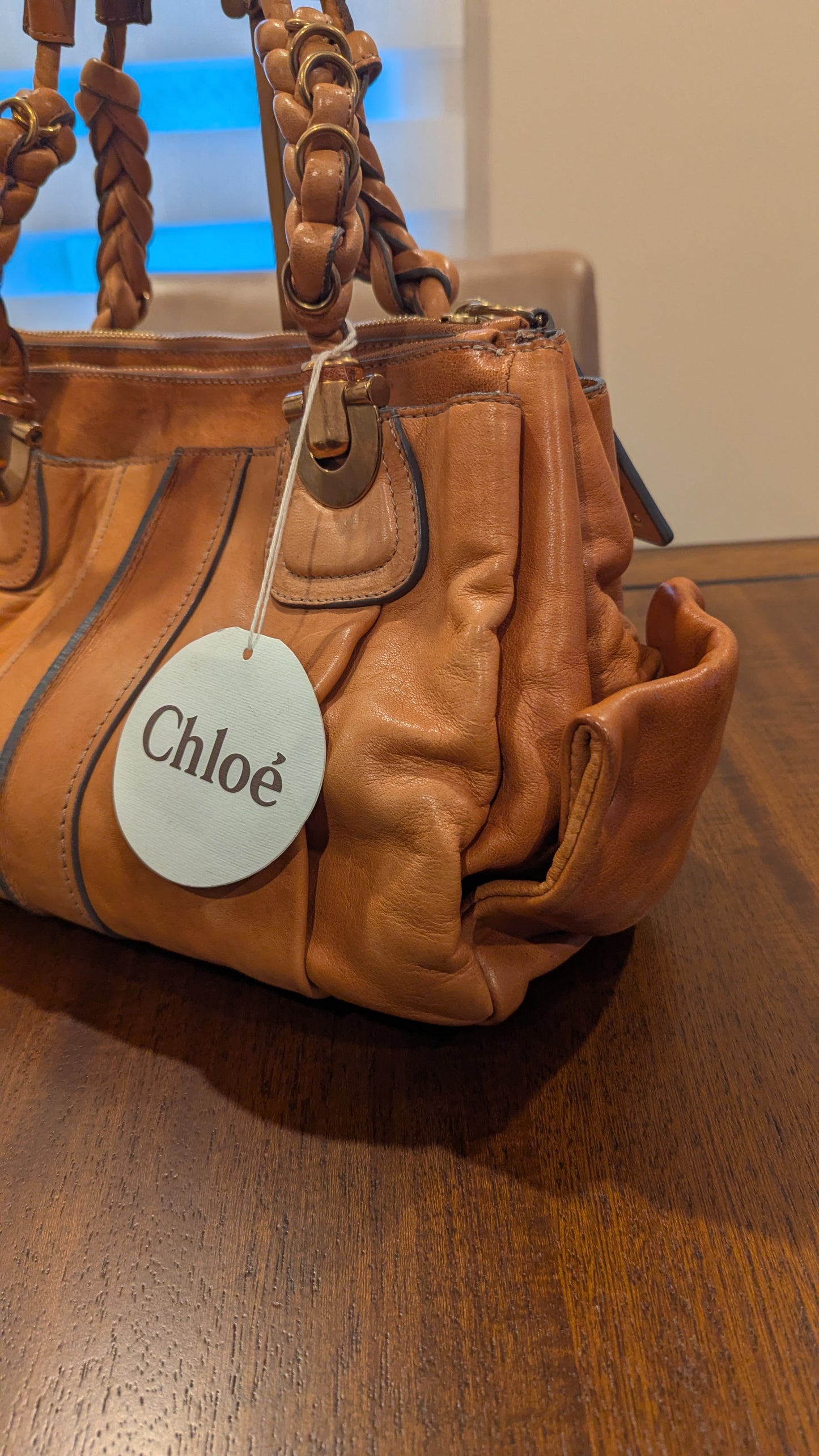 Pre-Owned Chloe Vintage Leather Shoulder Bag